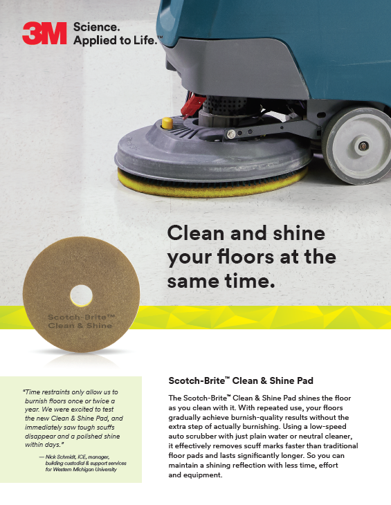 ScotchBrite™ Clean & Shine Pad Kenerson Associates